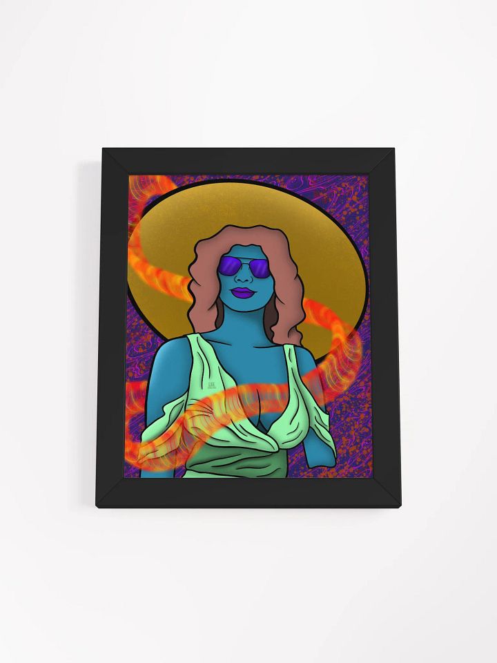 Summer Lilly framed poster product image (1)