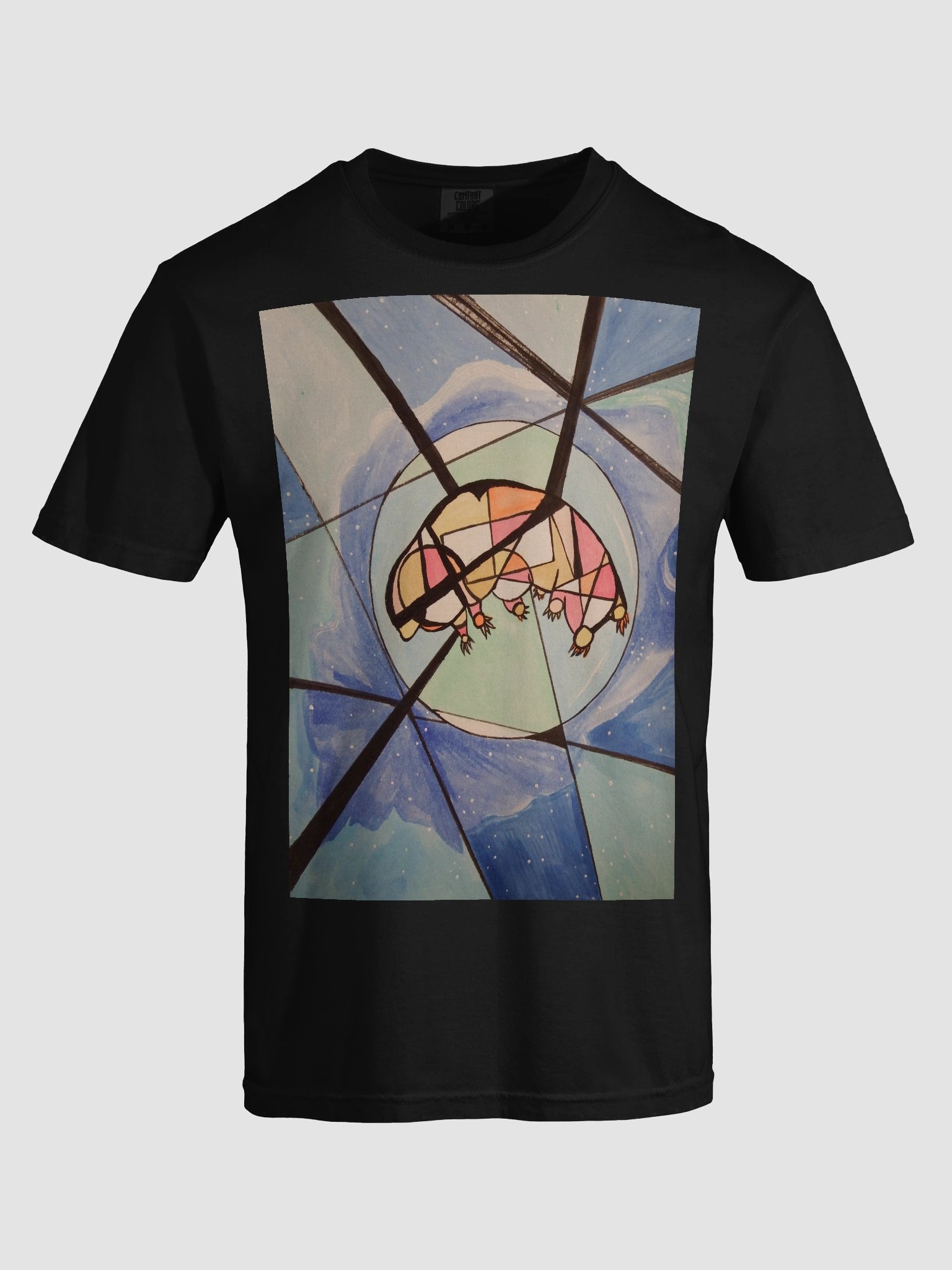 Cubism Painting: The Dream of a Tardigrade Comfort Colors Garment-Dyed Heavyweight T-Shirt by Comfort Colors product image (7)