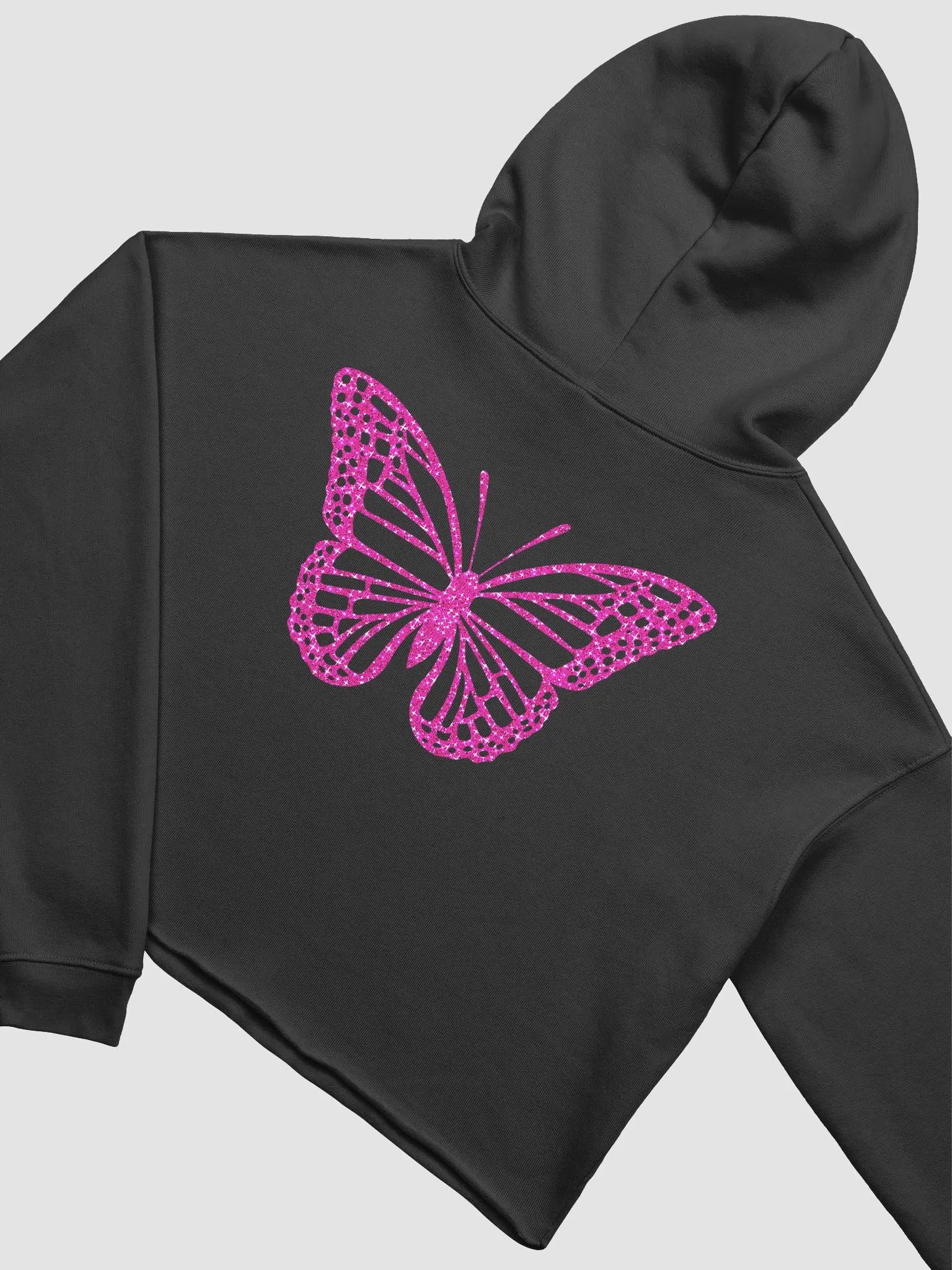 Long Live Blingee Cropped Hoodie product image (4)