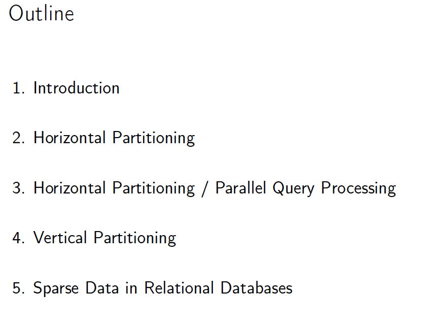 Big Data Analytics: Distributed Storage & Partioning of Relational Databases product image (1)