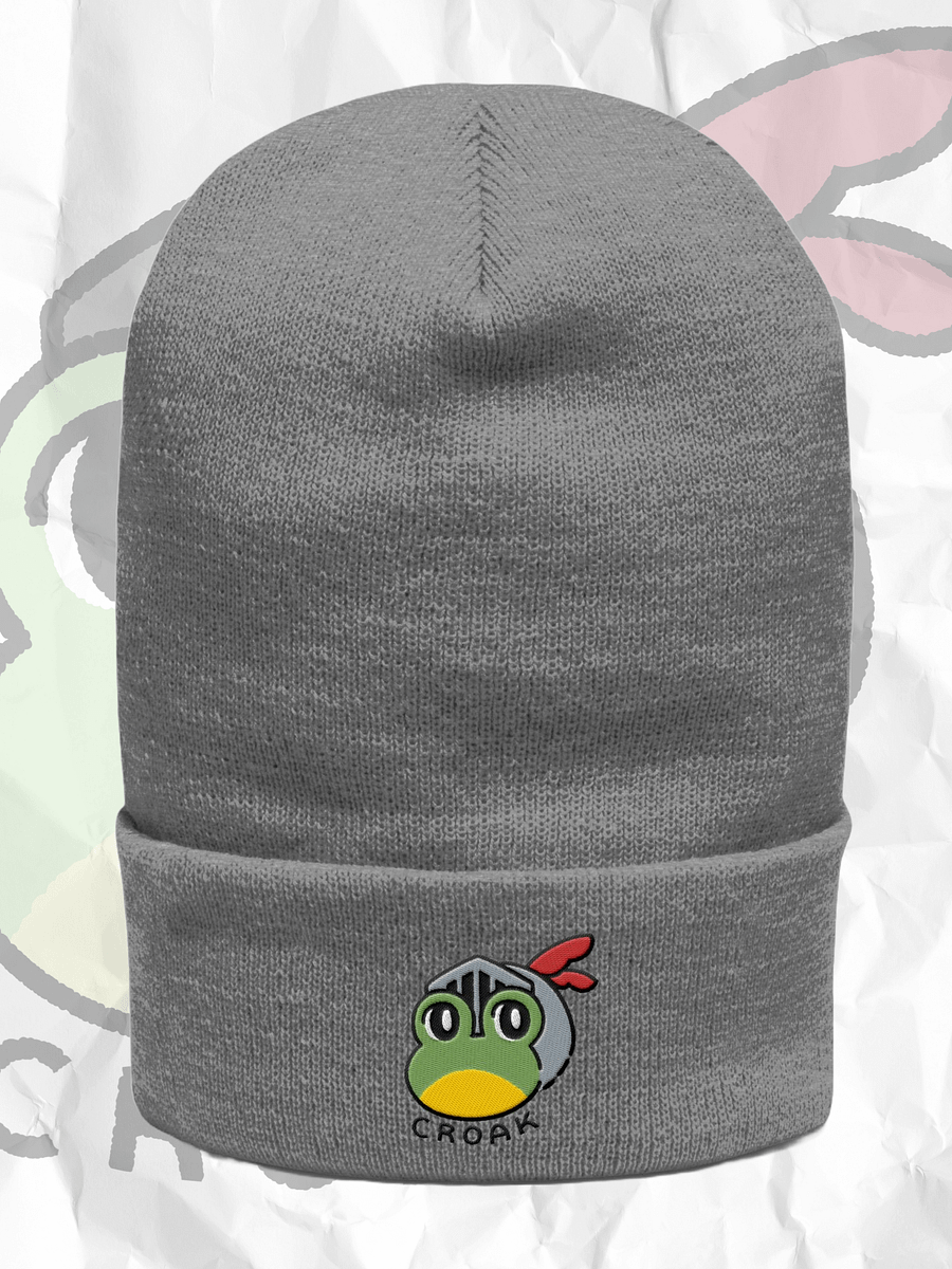 Croak Logo Embroidered Beanie product image (26)