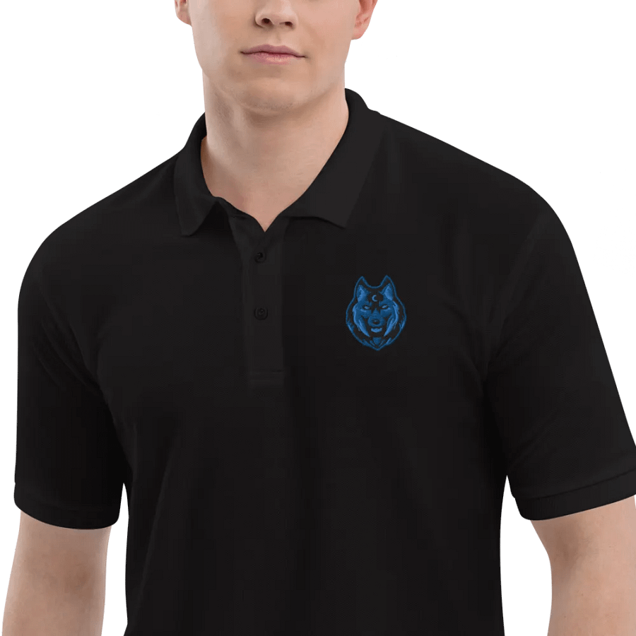 Lunar Wolf Polo Shirt product image (20)
