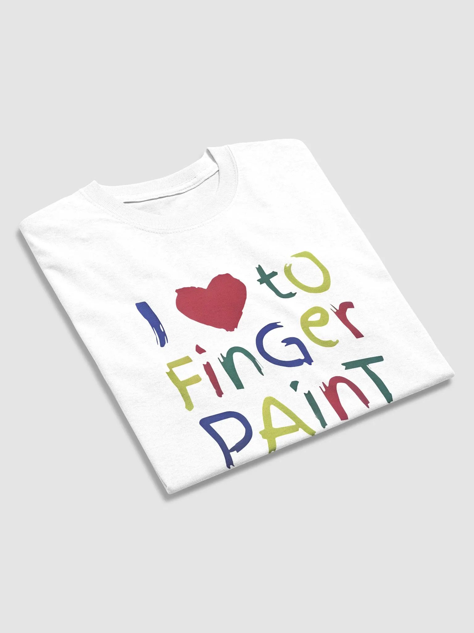 I Love To Finger Paint Shirt product image (29)