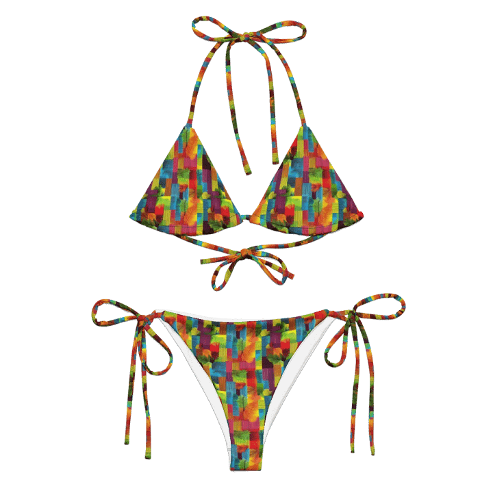 Color Cascade Bikini Set product image (2)