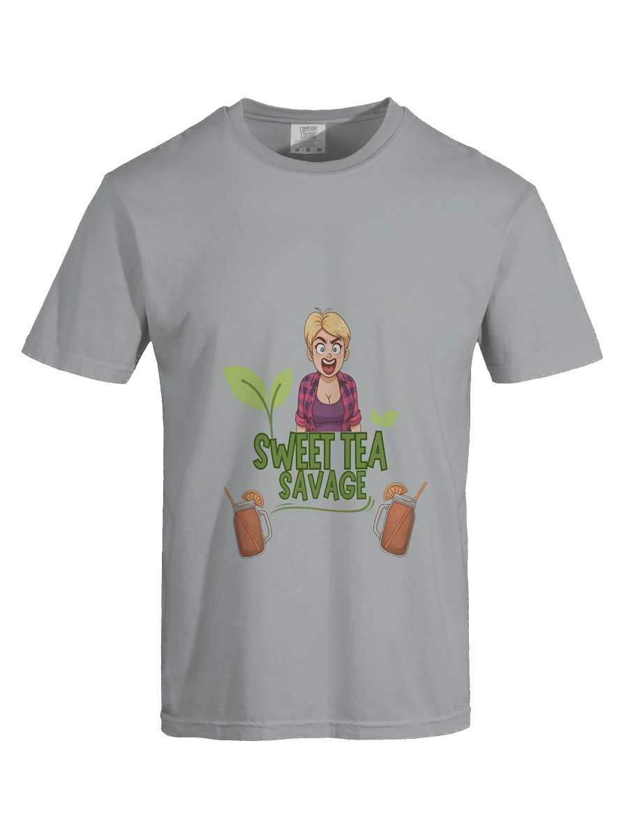 Sweet Tea Savage Tee for Men 🍹💋 product image (7)