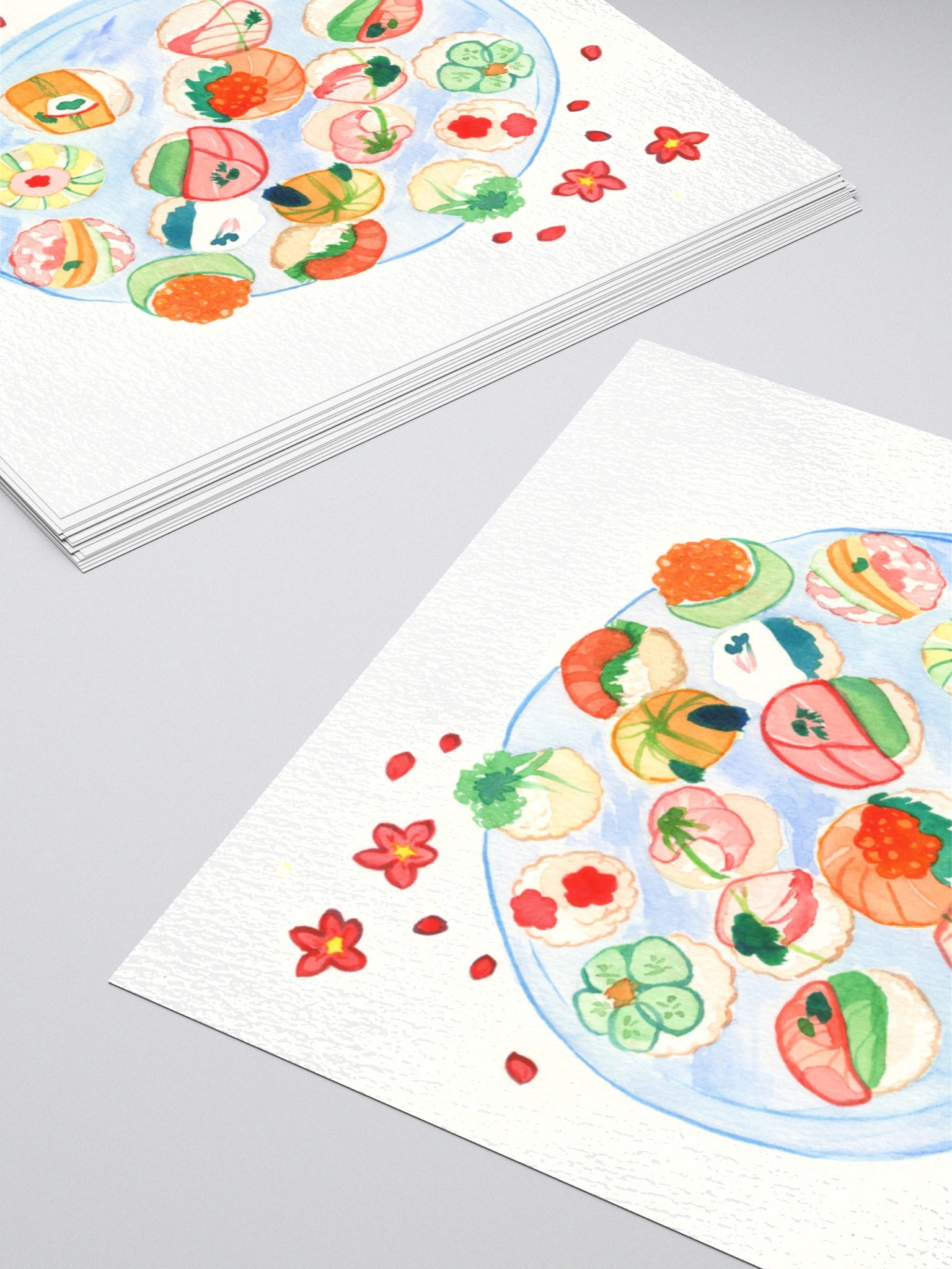 Cherry Sushi Sticker product image (4)