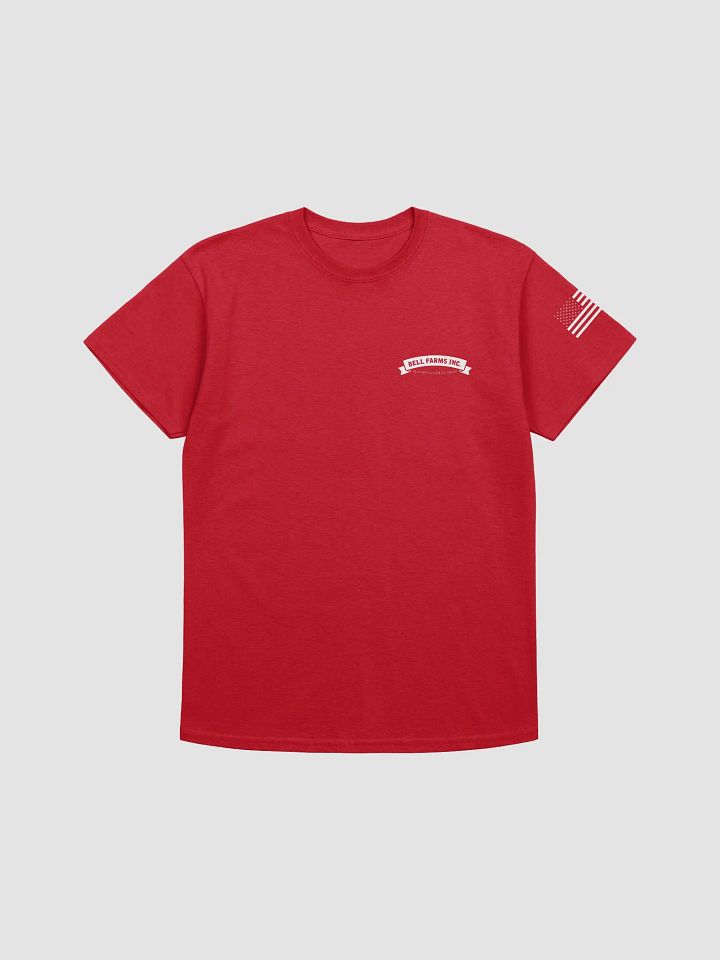 Heavy weight Red T-shirt product image (1)