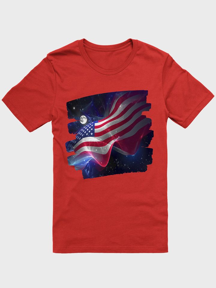 Flying High American Flag Supersoft T-Shirt product image (1)