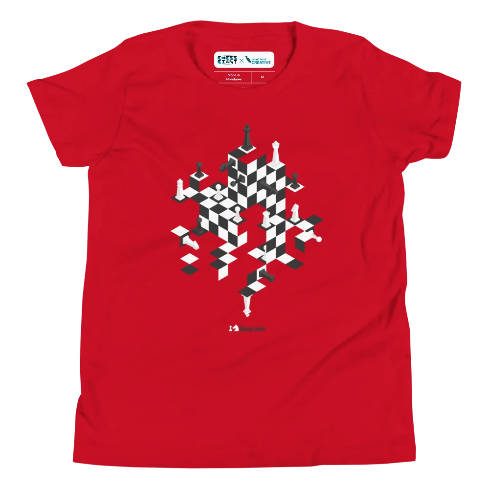 Escher's Chessboard children's t-shirt product image (17)