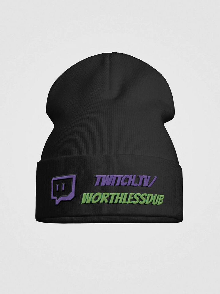 Twitch Logo Otto Knit Beanie product image (5)