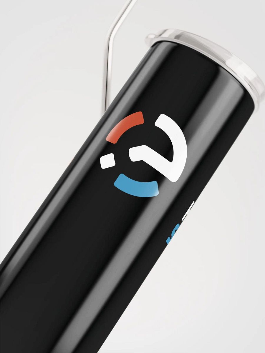 Q&A Tumbler Black - Yea God Hath Said product image (3)