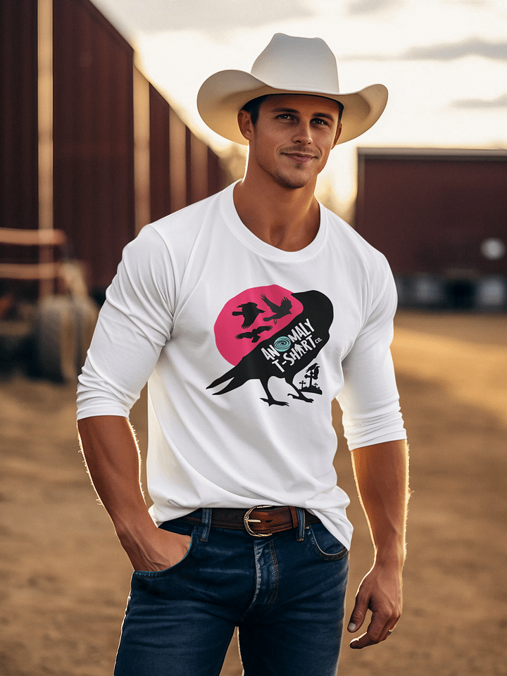 Raven Blood Moon Long Sleeve T-Shirt product image (1)