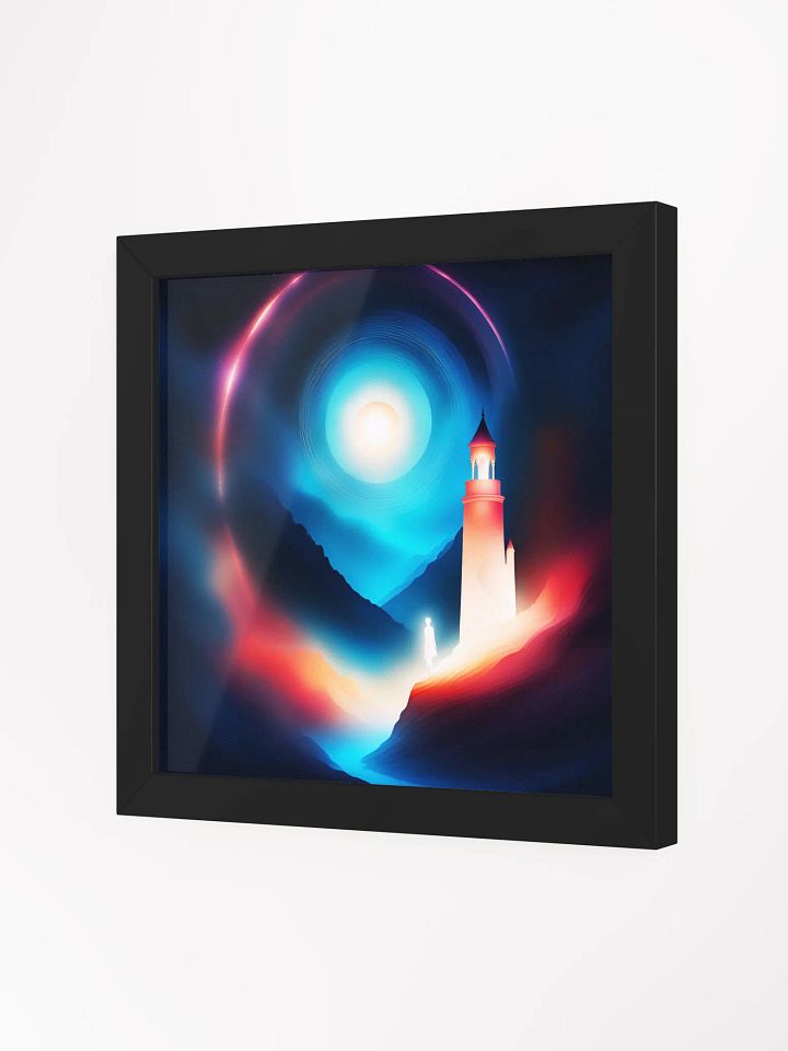 Illuminated Through Suffering - Framed High-Quality Matte Poster product image (2)