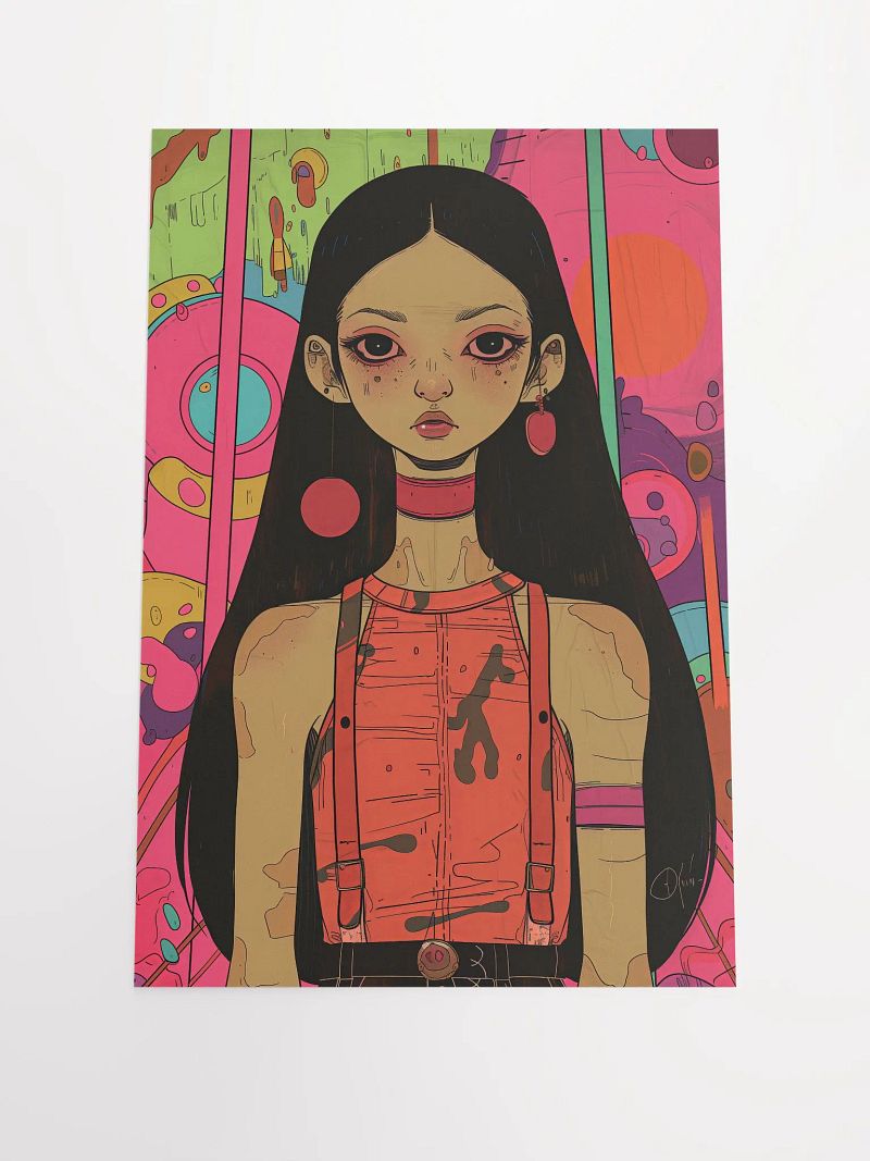 Bold Expressions: Pop Art Teen Poster
