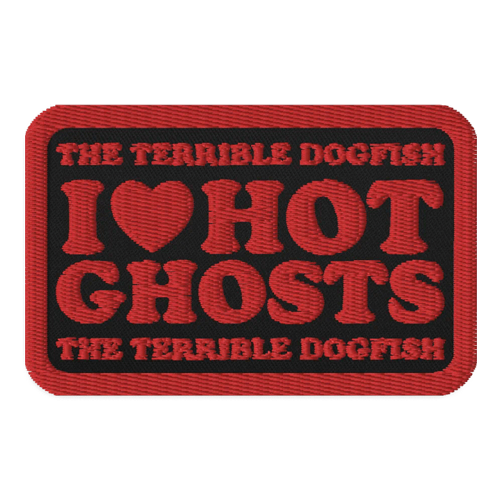 HOT GHOSTS Embroidered PATCH product image (1)