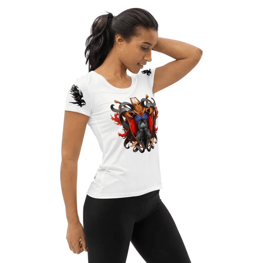 KoS - Women's Athletic T-Shirt (White) product image (6)
