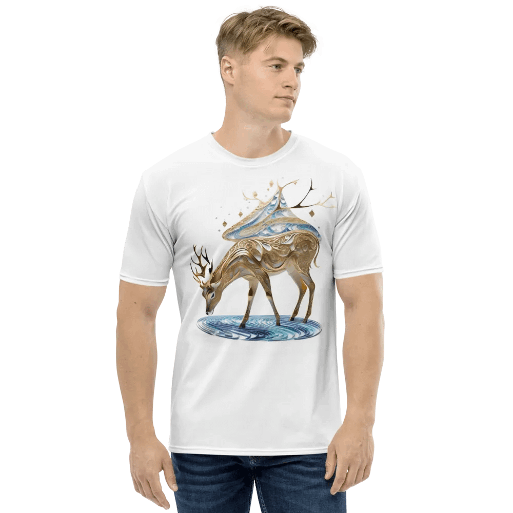 Goldish Deer T shirt product image (1)