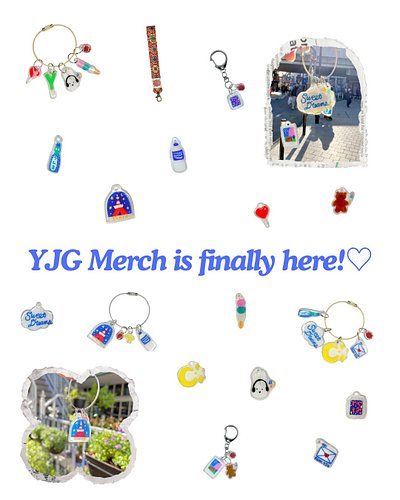YJG Merch is finally here! Woohooo💖🎉 I wanted to hand make every piece so that I could send a piece of myself to you. Thank y...