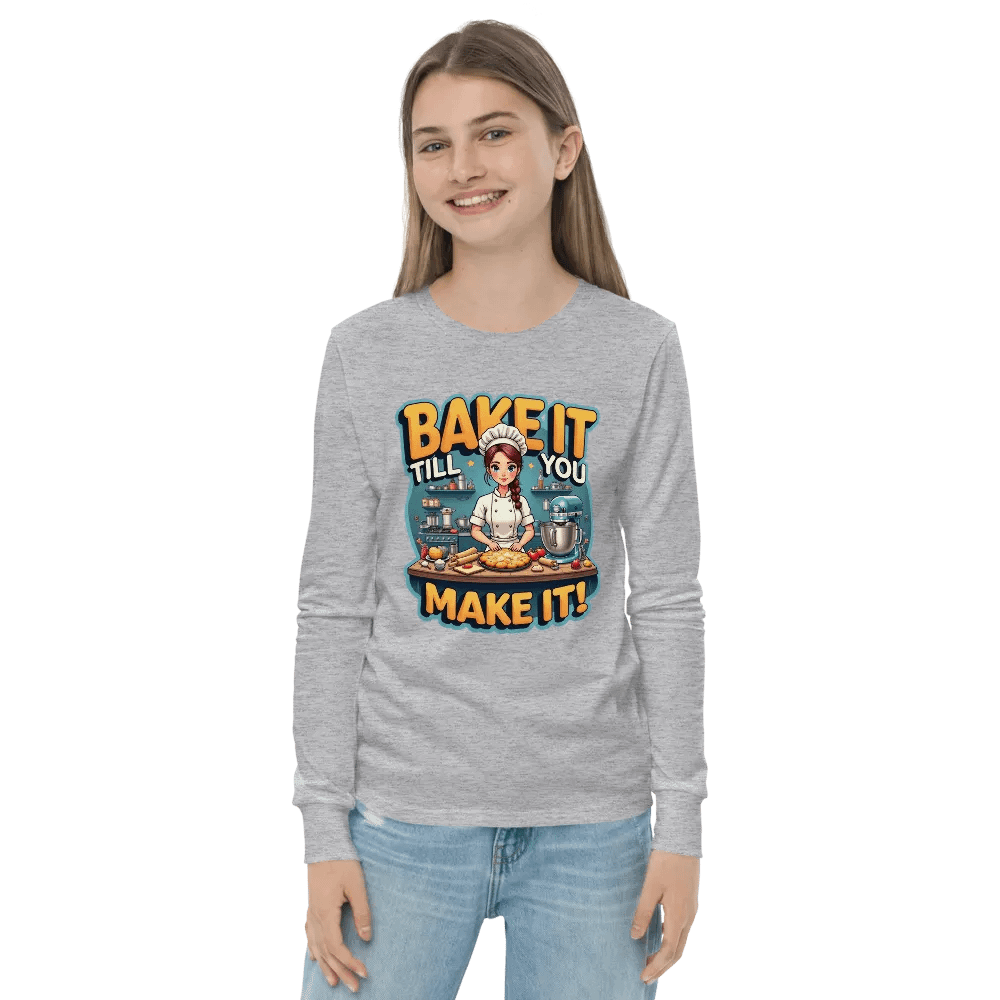 Bake It Till You Make It Youth Long Sleeve Tee product image (21)