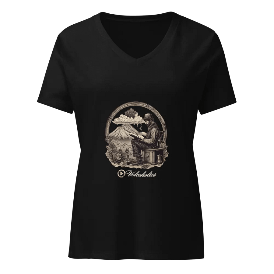 Explorer's Journal Women's V-Neck Tee product image (1)
