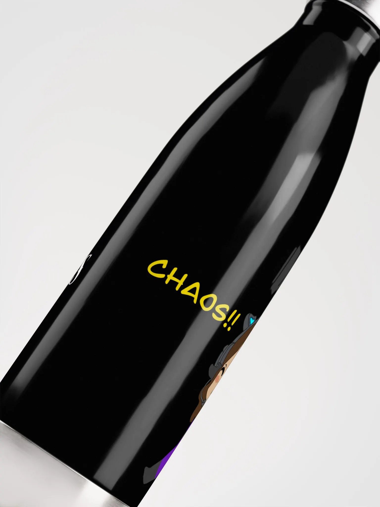 Chaos Time Stainless Steel Water Bottle product image (5)