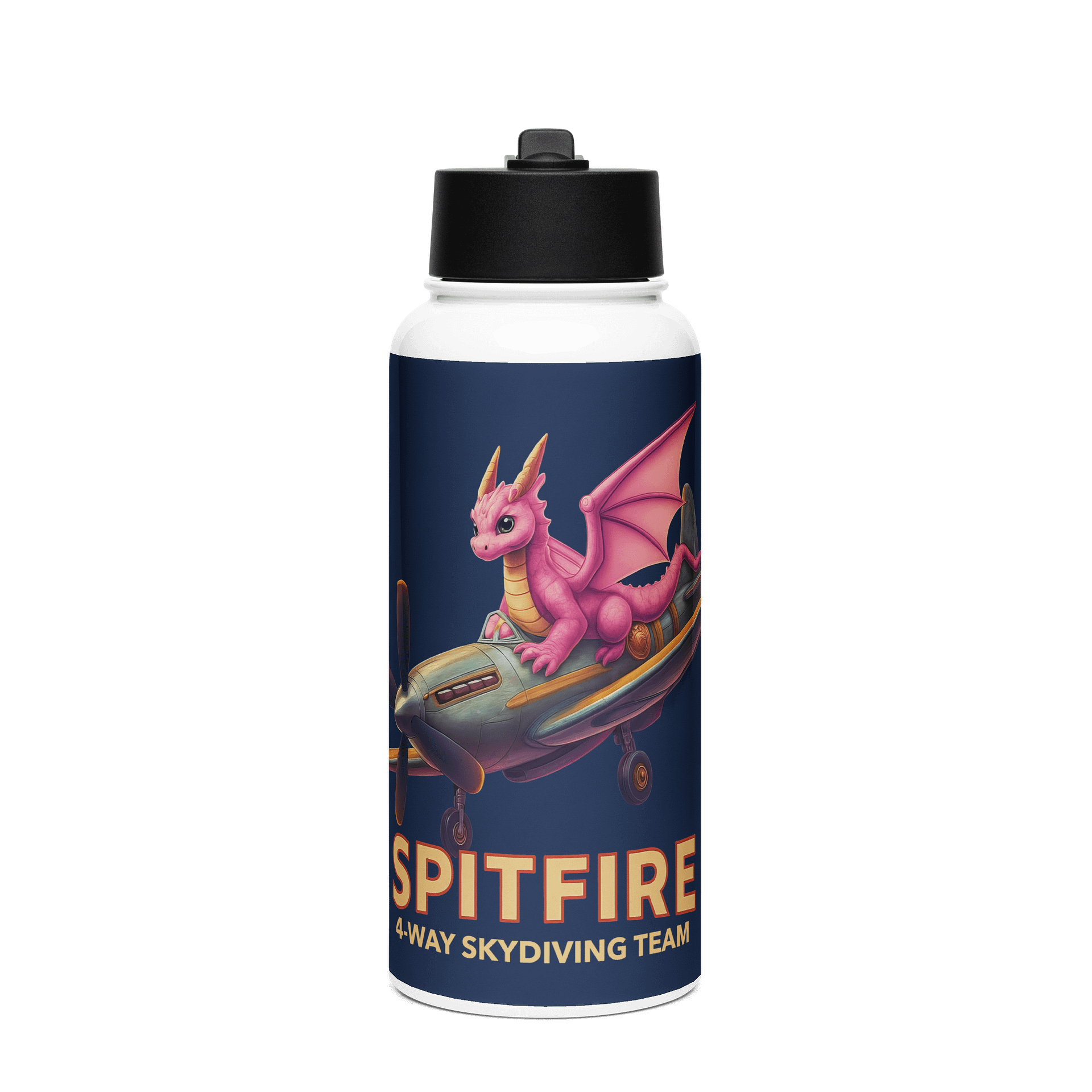 Spitfire Skydiving Team - 32 oz Stainless Steel Water Bottle product image (1)