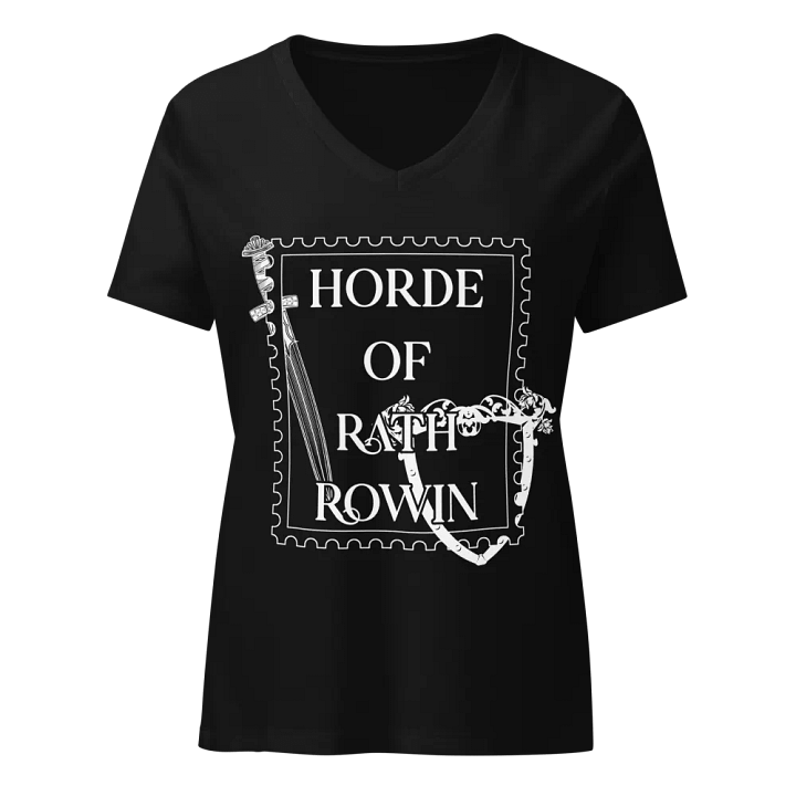 Rath Rowin Bella+Canvas Women's Relaxed V-Neck T-Shirt product image (9)