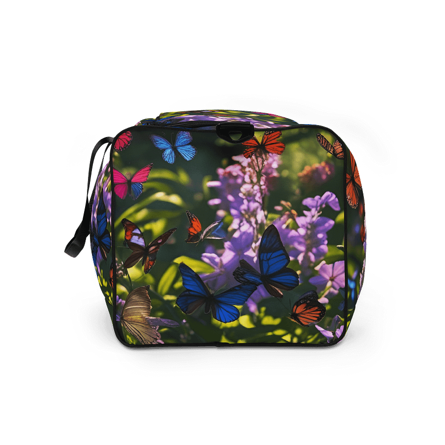 Butterfly Haven All-Over Print Duffle Bag product image (9)