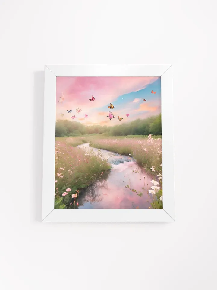 Cotton Candy Creek Framed Art product image (2)