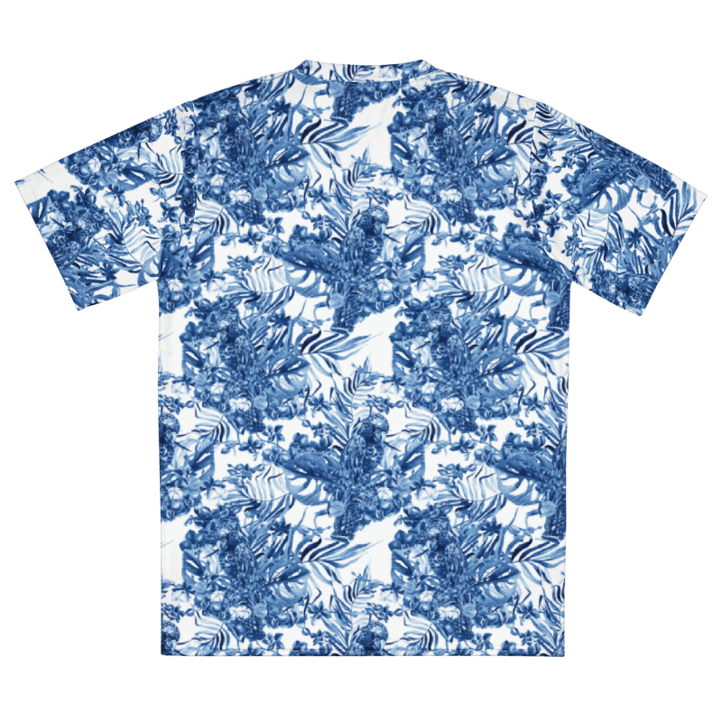 Azure Jungle | Recycled Unisex Sports Jersey product image (7)