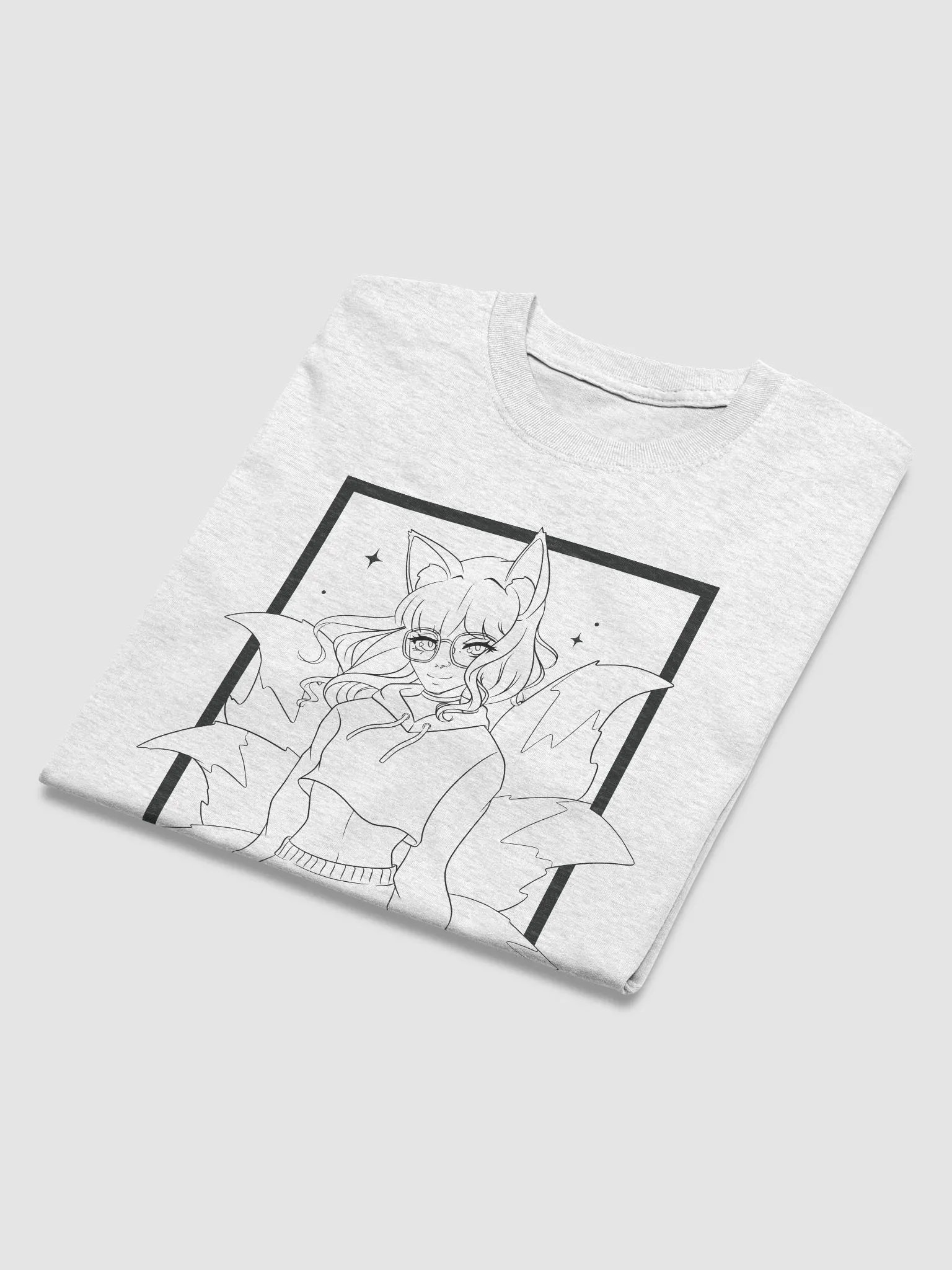 clvrfx kitsune tshirt product image (25)