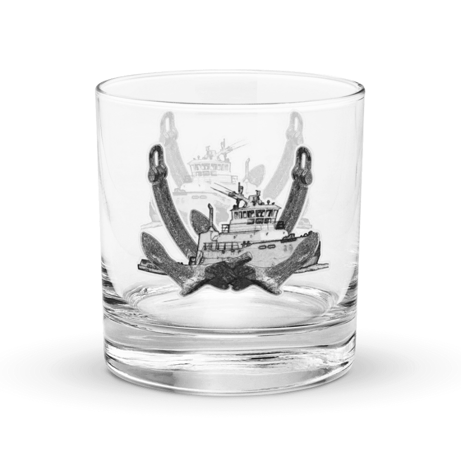 Twin Anchor Titan tug 10.5oz Rocks Glass product image (2)