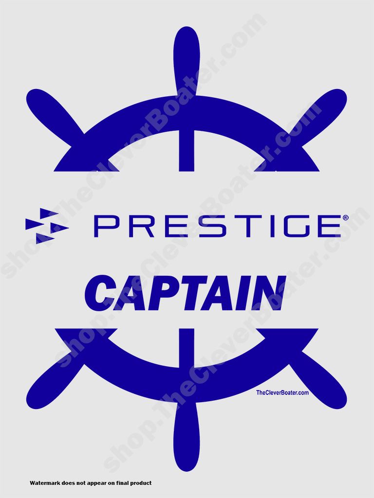Prestige Captain - T-Shirt - Light Shirt w/Blue Logo product image (2)