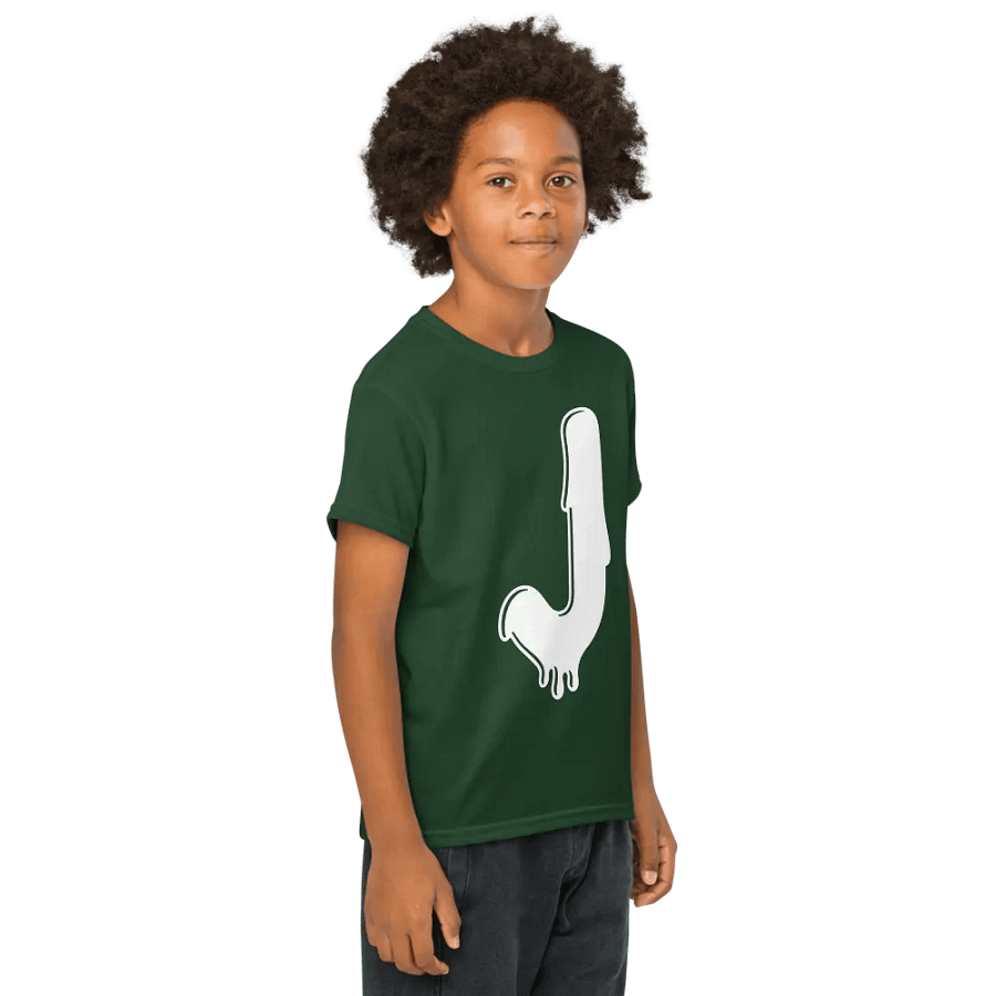 Melting Alphabet | Letter J | Youth Sports Tee product image (28)