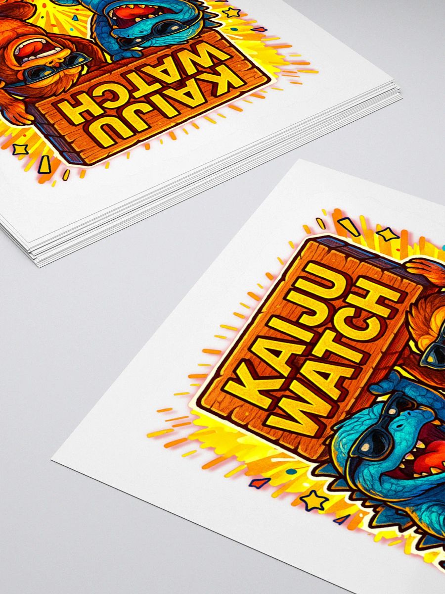 Kaiju Watch - Watch Party! Fun Sticker Set product image (11)
