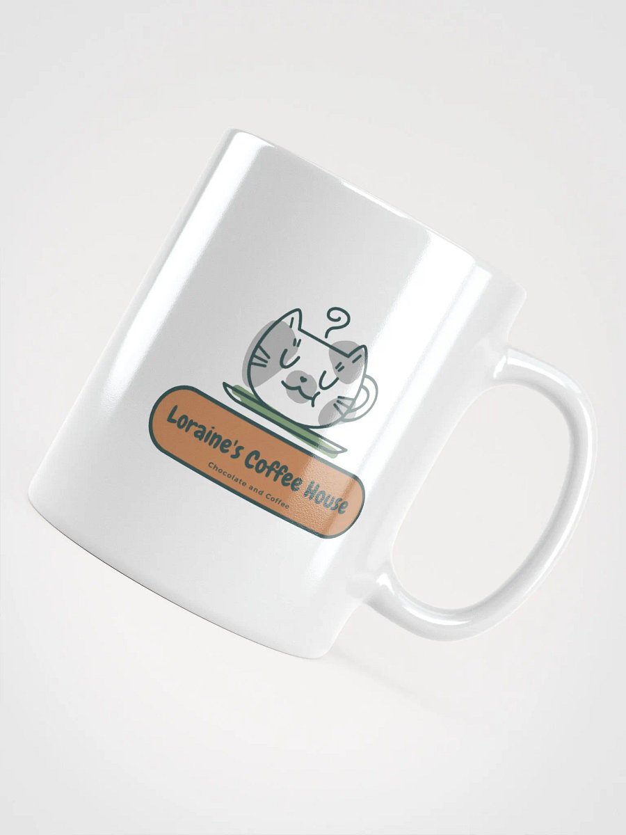 Loraine's Coffee House Kitty Glossy Mug product image (4)