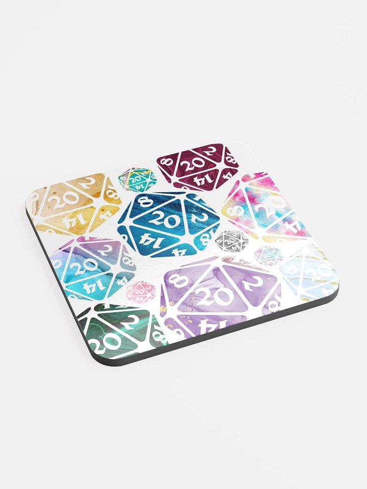 Multi D20 Coaster product image (2)