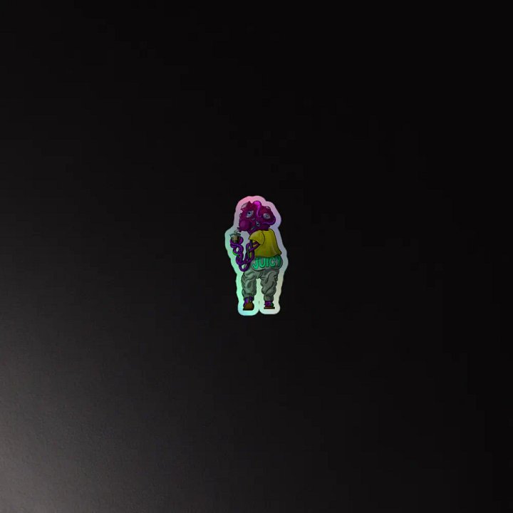Juicy (Holographic Sticker) product image (4)