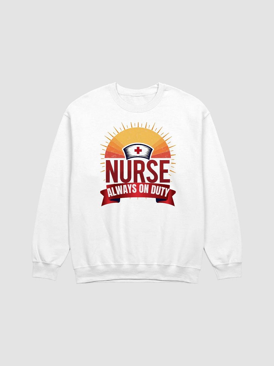Always on Duty Nurse Crewneck Sweatshirt product image (5)
