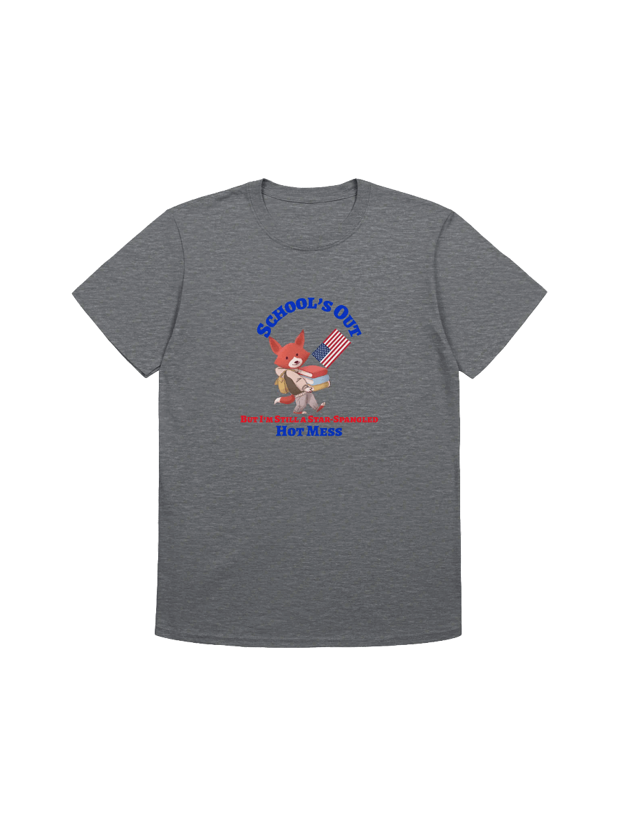 Hot Mess Fox Unisex T-Shirt product image (8)