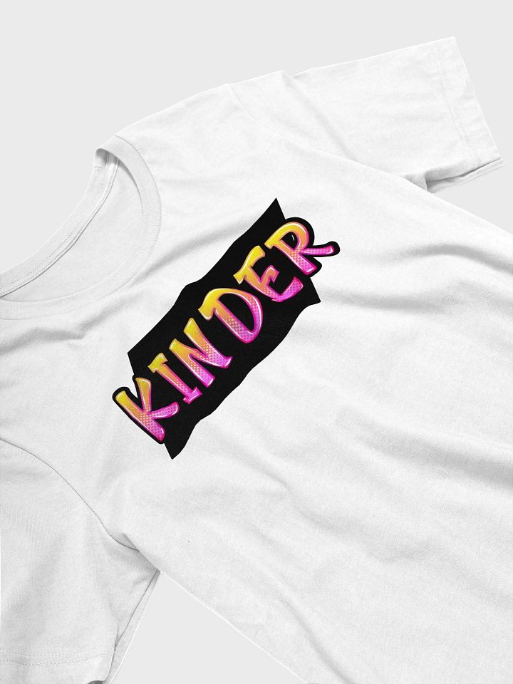 KINDERGARTEN Teacher Shirt - Pink + Yellow Bold Letters product image (2)