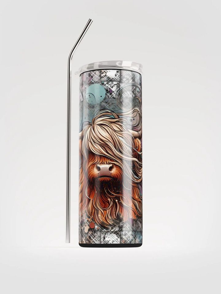 Mystic Highland Cow Stainless Steel Tumbler product image (1)