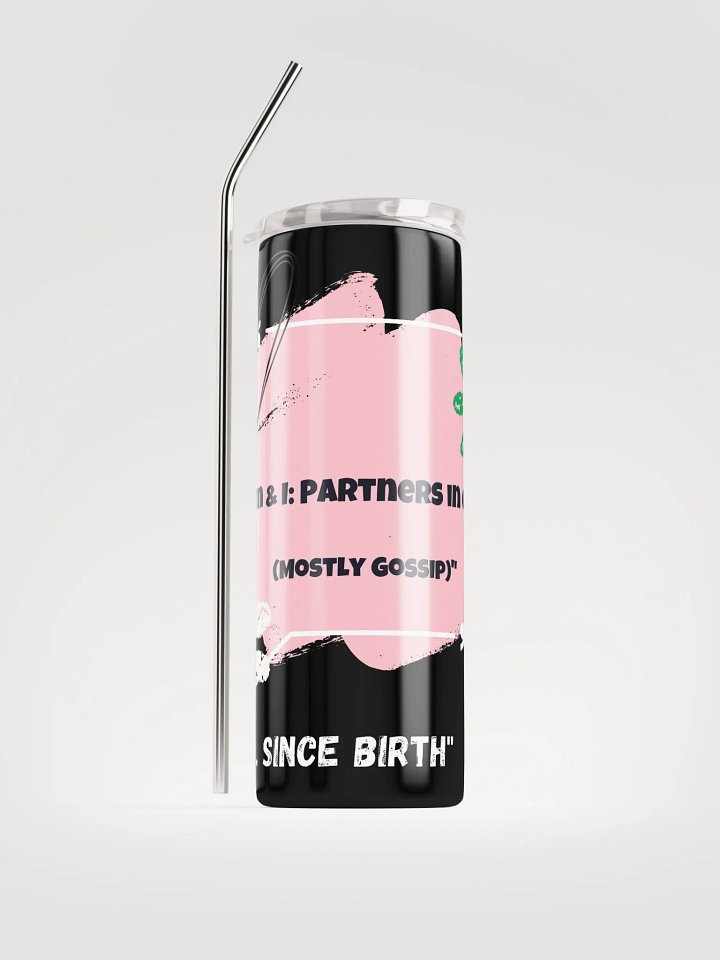 Mom & I: Partners in Crime Tumbler product image (1)