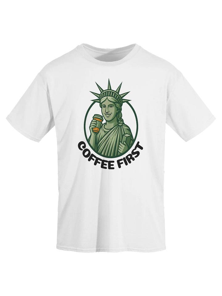Coffee First Classic Unisex T-Shirt product image (2)