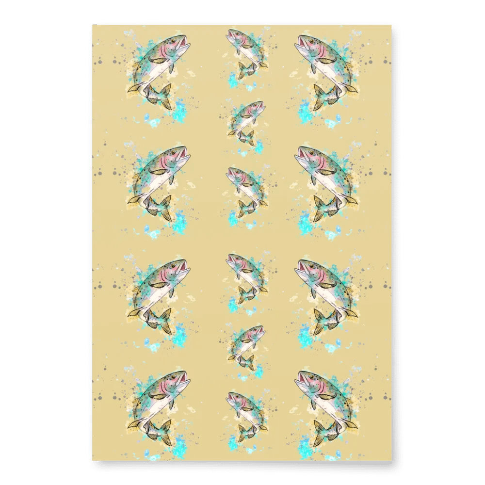 Rainbow Trout Wrapping Paper product image (2)