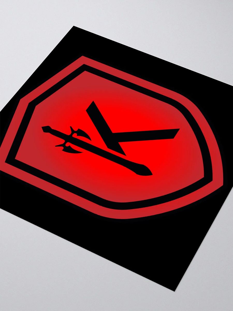 Killadrix Shield Logo - Sticker (Black) product image (3)