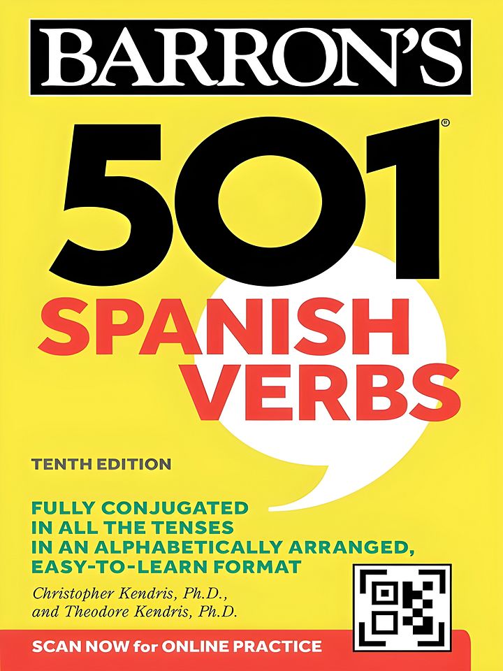501 Spanish Verbs, Tenth Edition (Paperback or Softback) product image (1)