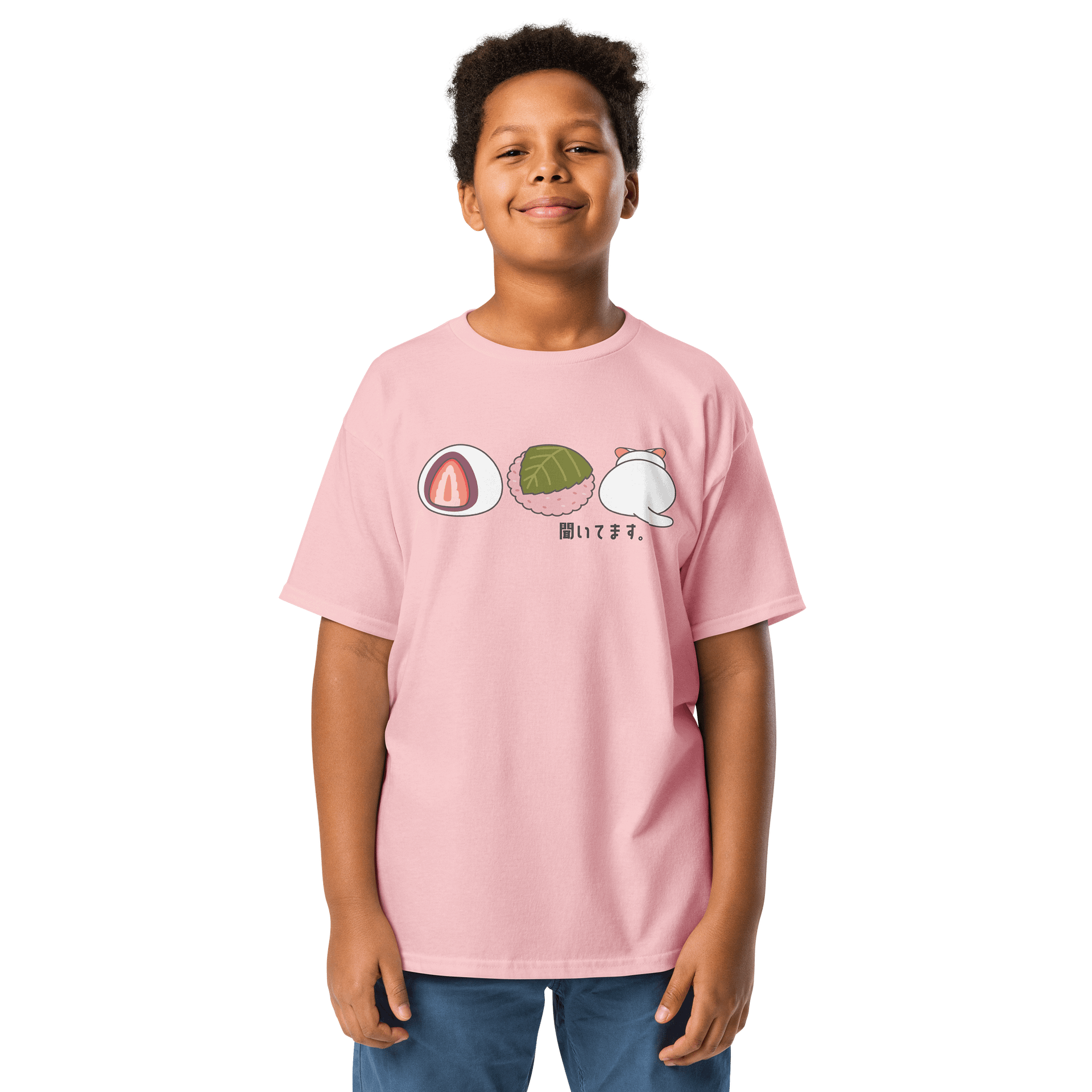 Daifuku Mochi Cat - Unisex Youth Heavyweight T-shirt product image (16)