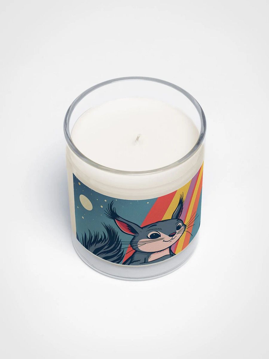 Rainbow Squirrel Soy Wax Candle product image (3)