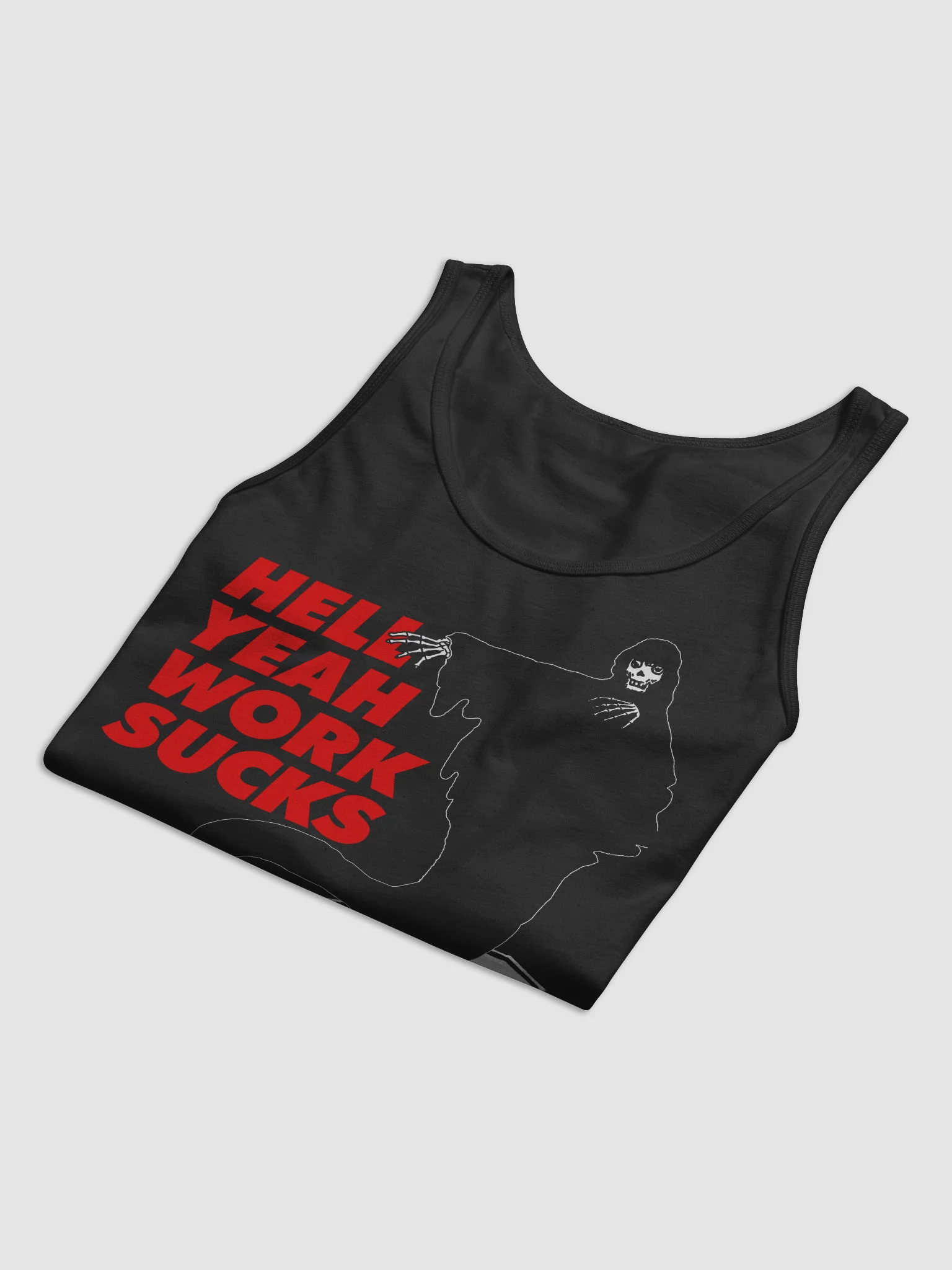 HELL YEAH WORK SUCKS: THE TANK TOP product image (30)